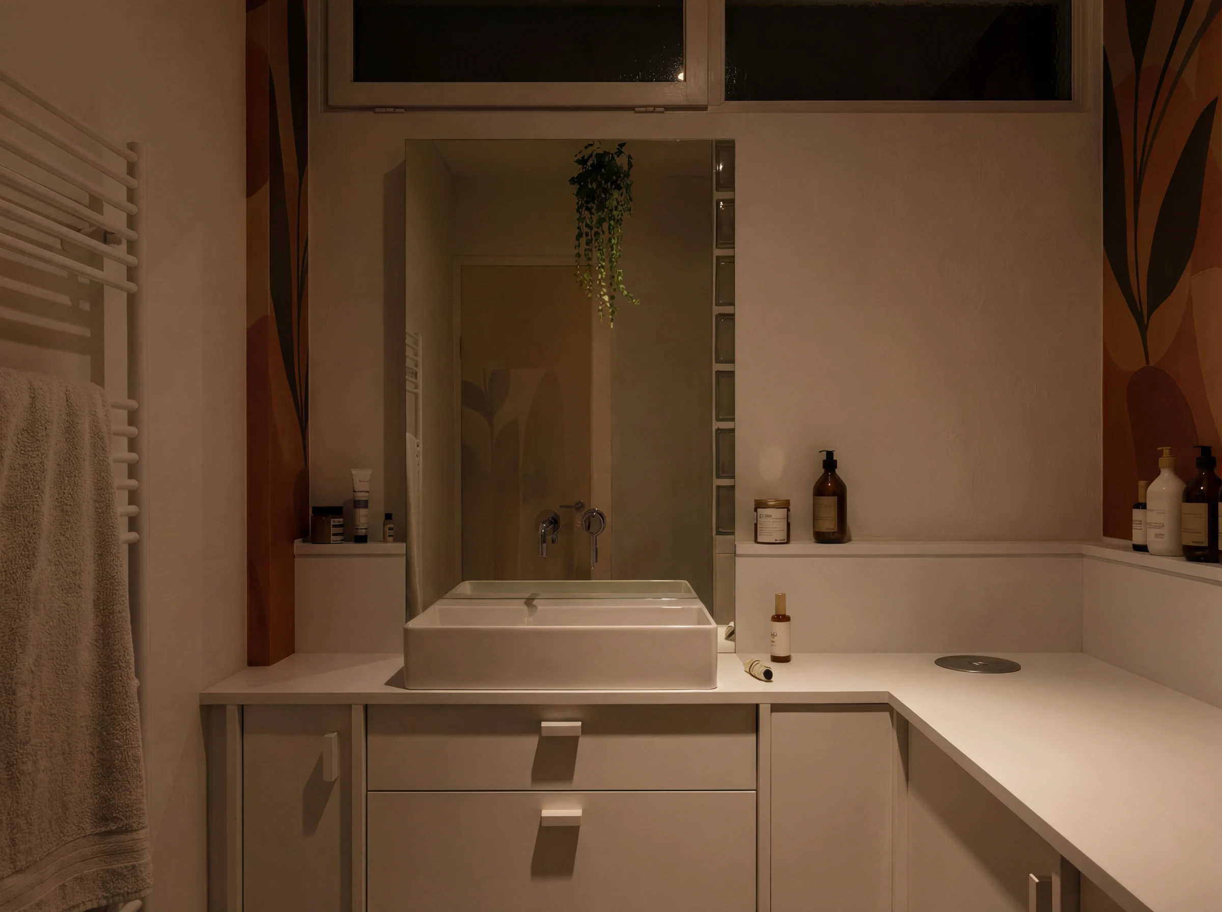 Rendu 3D intérieur – travail sur les matières et la lumière